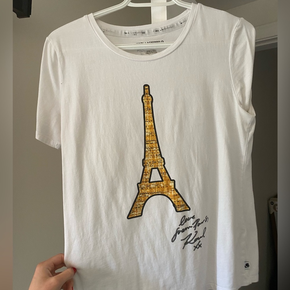Karl lagerfeld t shirt size small